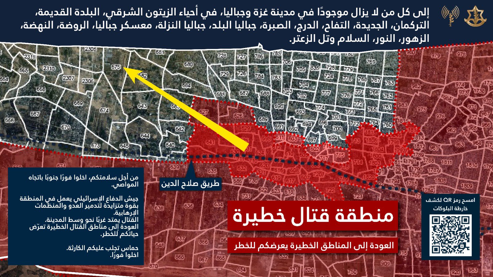IDF forced displacement map