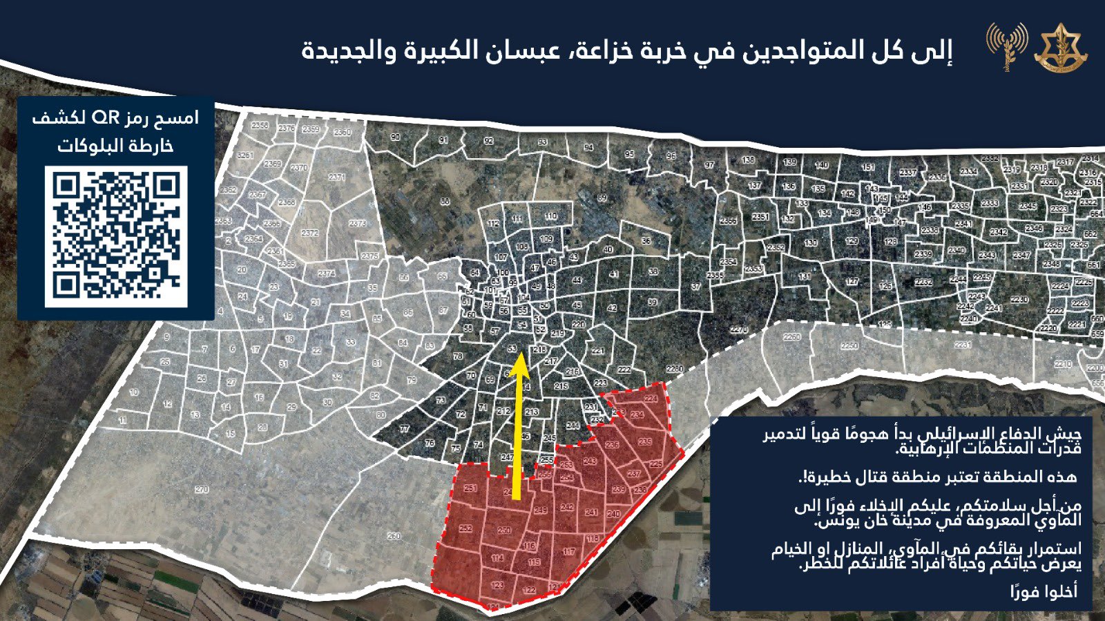 IDF forced displacement map