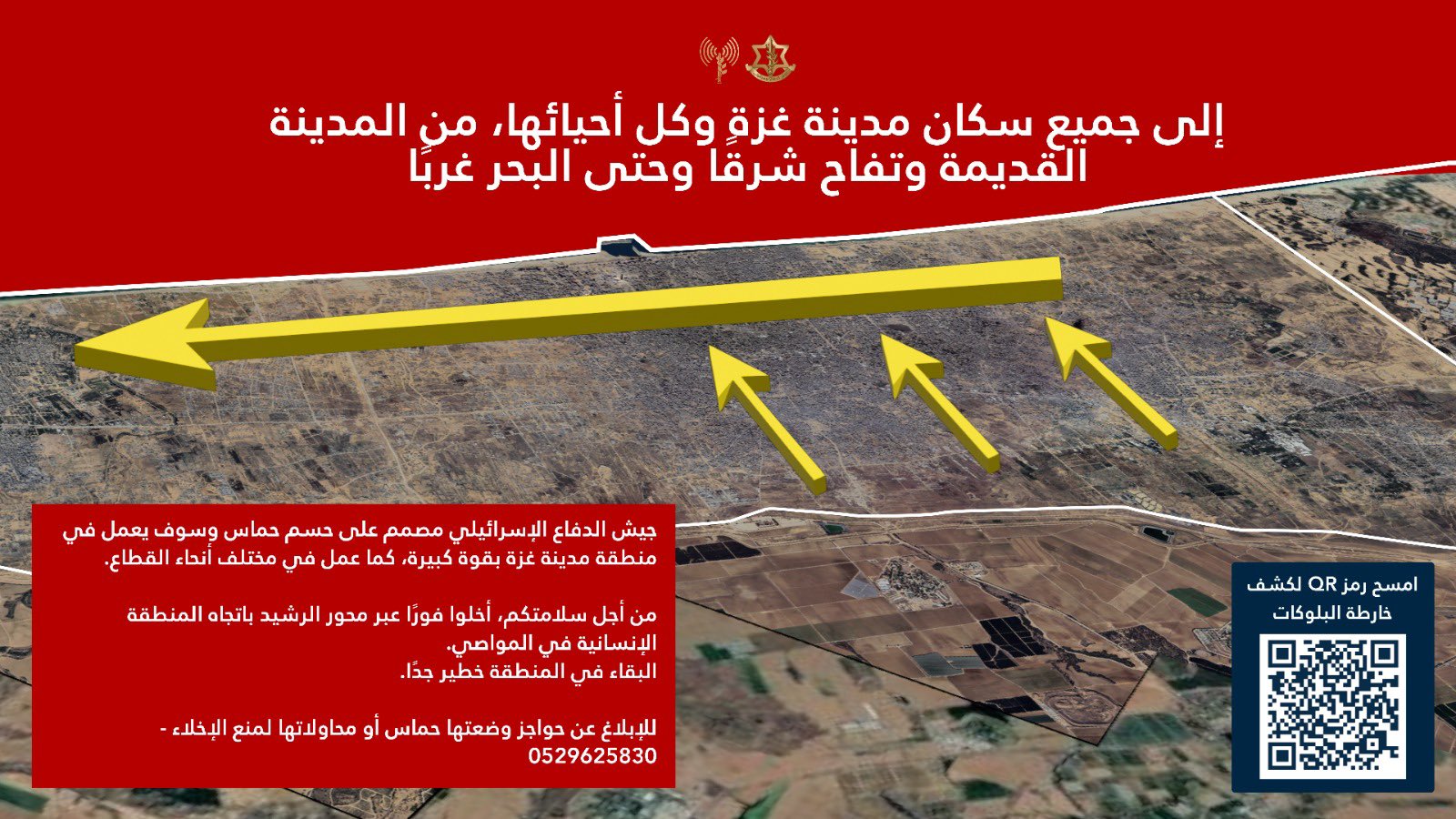 IDF forced displacement map