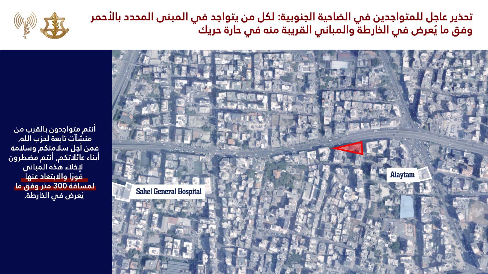 IDF forced displacement map