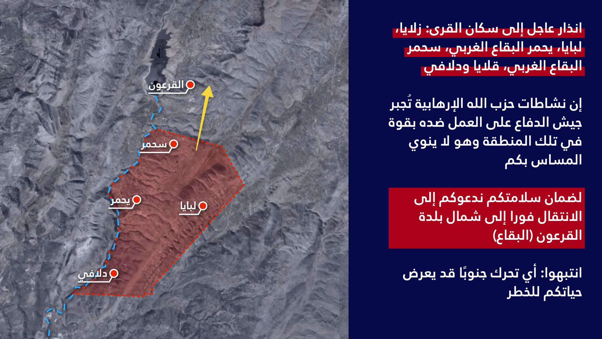 IDF forced displacement map