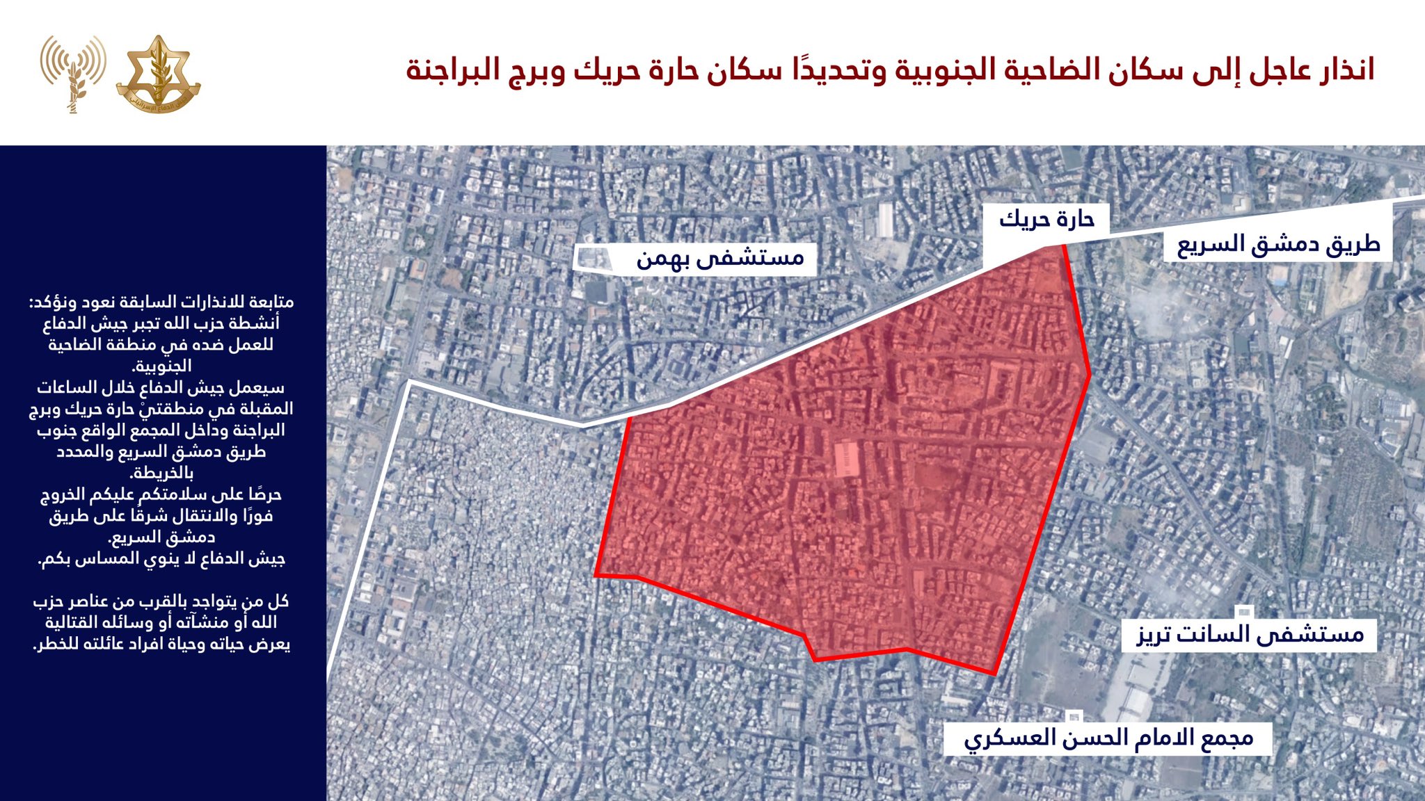 IDF forced displacement map