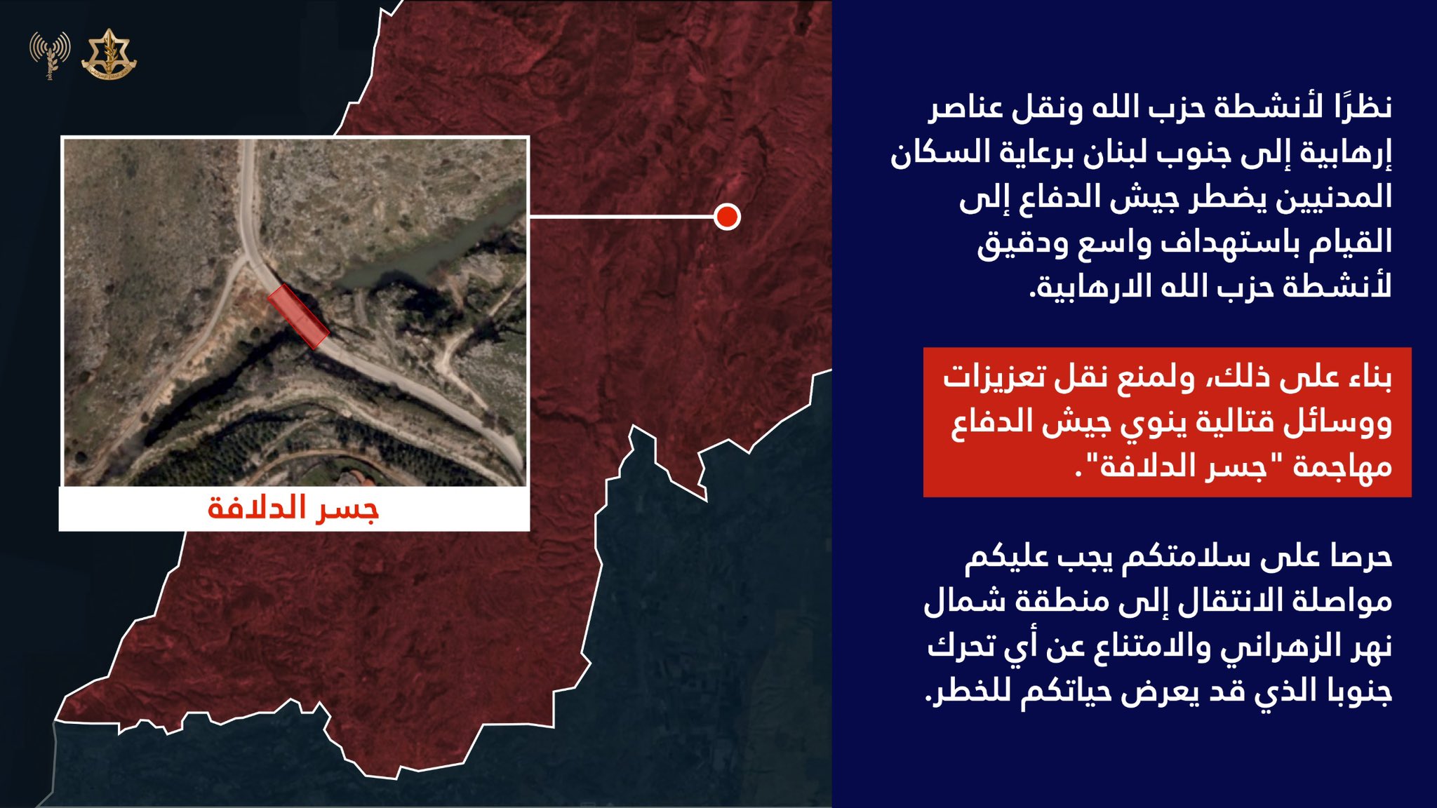 IDF forced displacement map